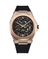 SKELETON ROSE GOLD RUBBER