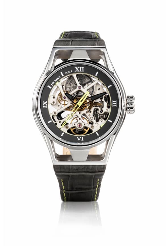 MONTECRISTO Skeleton steel-titanium auto case 42mm