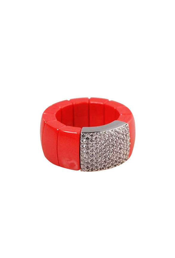 Anello Domino rossa